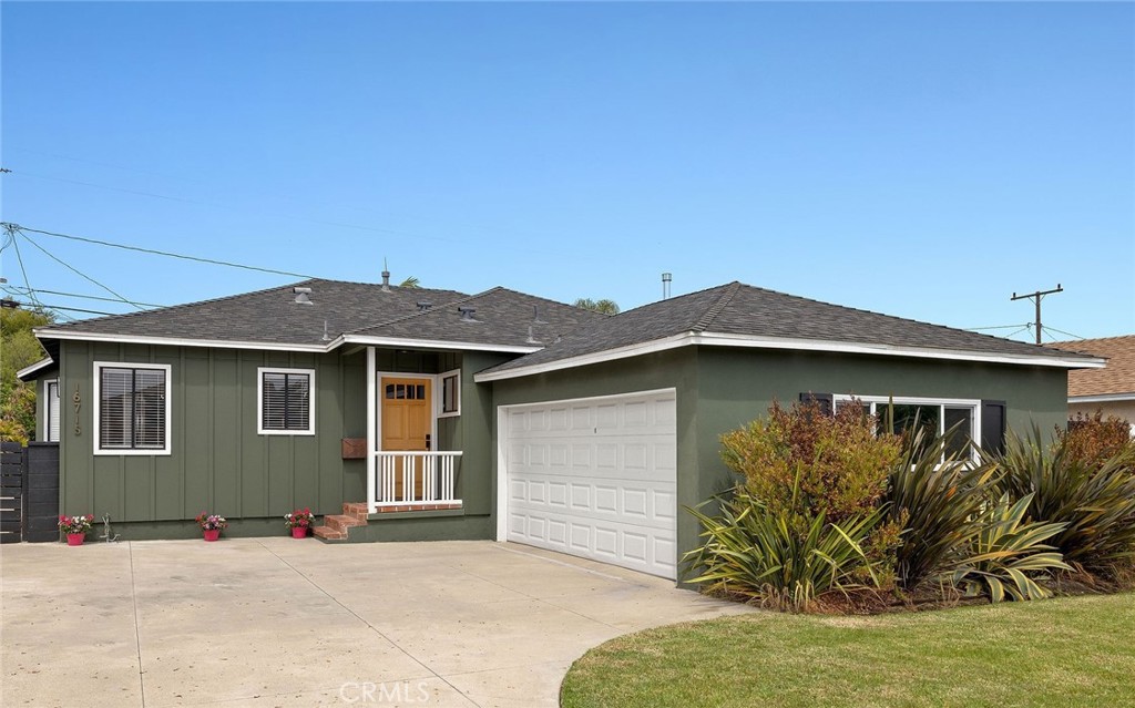 Move in ready recently remodeled 3 bedroom 2 bath (1+3/4) home in North Torrance - pull up in front and you can notice the enjoyable landscaping - step up on the front porch and into the living room on hard wood floors - spacious living room with white brick fireplace, recessed lighting, view of back yard and a dining area with a chandelier - remodeled kitchen with quartz counters, large sink, white cabinets, easy close drawers, stainless appliance, recessed lighting and desk area - all for the chef in the family - private primary bedroom with a king bed in it - primary remodeled bath with dual sinks and an oversized shower - one bedroom has mirror closet doors - all bedrooms have hardwood - air conditioned + forced air heat + recessed lighting + newer electrical panel + newer roof + newer interior doors and windows + sprinklers front and rear - laundry in the hallway - double attached garage with auto opener - lots of extra parking with wide driveway - RV potential using driveway - the backyard is landscaped and has both a concrete patio and lawn area both for your outdoor enjoyment - convenient to ward wining schools, parks, freeway access, parks, shopping, restaurants, medical, 20 minute or so car ride to the beach - great opportunity to get in the neighborhood - what are you waiting for ?