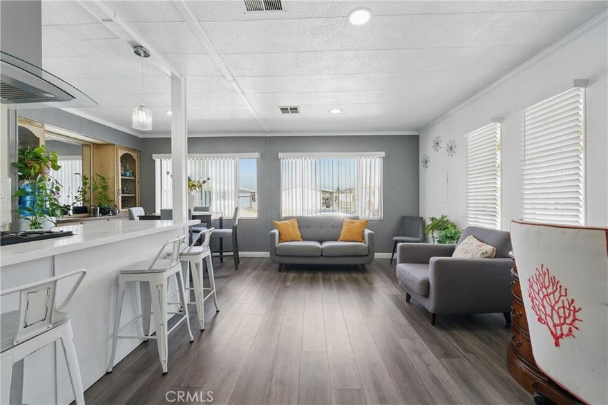 This beautiful home is located in the gated community of VILLA DEL SOL in HEMET! With a 800 sqft of living space, this home features a spacious family area, 2 bedrooms 1 bathroom and plenty of storage options. The home has a central  A/C unit, making it comfortable year-round, and its exterior is designed for easy maintenance with fruit trees in the back yard.

The community of VILLA DEL SOL has something for everyone. Enjoy the benefits of gated access, a clubhouse, swimming pool, recreational facilities, spa, shuffleboard court, billiard room, laundry facilities, and even Boat/RV storage. 

The community is conveniently located near shopping centers, restaurants, and the Hemet Valley Mall.