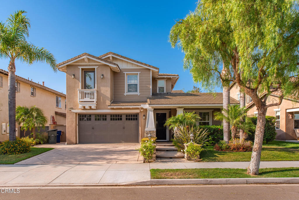 Wow! Welcome to this beautifully upgraded 5 bedroom, 4 bathroom home in the highly desirable Village at the Park community in Camarillo. With over $140,000 in premium upgrades, this residence blends modern elegance with everyday comfort.Inside, enjoy luxury flooring, walls of windows that fill the home with natural light, and a spacious open-concept layout. The chef's kitchen features stunning countertops, custom cabinetry, and stainless steel appliances, perfect for cooking and entertaining. Enjoy the French doors that lead to the backyard for seamless indoor-outdoor living.Upstairs, the primary suite is a spa-like retreat with dual sinks, a soaking tub, and custom walk-in closets. A second-floor laundry room and flexible secondary bedrooms add convenience and versatility for guests or home offices.The 3-car garage (with one tandem space) offers room for vehicles, storage, or a home gym, plus a 220-volt EV outlet already installed.Meticulously maintained and located across from a resort-style pool and top-tier community amenities, this home offers both comfort and convenience. You're minutes from schools, the 101 freeway, beaches, shopping, and dining.Don't miss this rare opportunity to own this lovely home and live the California lifestyle in one of Camarillo's most sought-after neighborhoods!