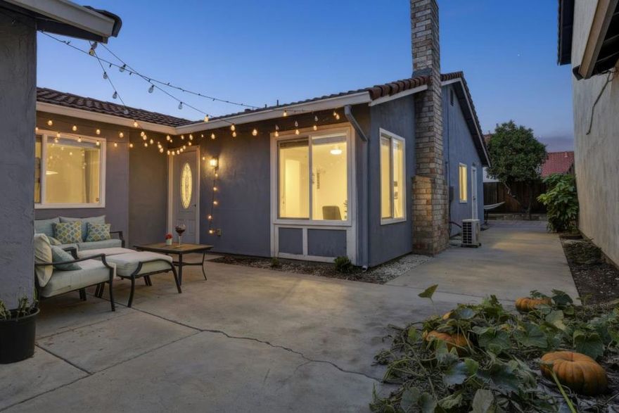 Welcome to this charming home located in the vibrant city of San Jose. This warm and inviting home with lots of light has  3 bedrooms and 2 fully upgraded baths with modern tile and vanities, and an extra spot in the back, ADU, Office? The choice is yours!  The  1,124 sqf is surprisingly large, with no wasted space .The modern eat in kitchen is recently renovated  with honey wood cabinets, granite countess, and a included the bench by the window for casual dining and  relaxing in the sun. And such fruit trees!  Avocado Persimmon, Oranges, Lemons, and Grapes  the list is never-ending! The living and dining seamlessly connected perfect for hosting gatherings. Enjoy the cozy warmth from the central forced air heating, complemented by the mini split for cooling throughout the seasons.  A bay window in the living area adds a touch of character and offers pleasant views. The fireplace is a focal point in the living space, providing a warm ambiance.  A full wrap around yard  used ever foot of outdoor space, filled with fruit trees and spots for lounging and entertaining. The laundry facilities are conveniently located in the garage, which accommodates two cars.    Close to the 280 and 101 freeways, this centrally located home  allows smooth commuting to many Silicon Valley Tech Hubs .