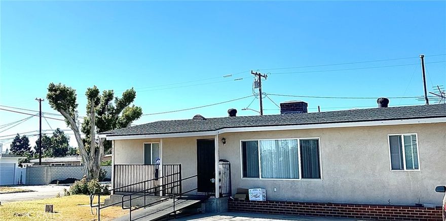 Spacious and versatile single-story home located in the heart of beautiful Garden Grove. This 8-bedroom, 5-bathroom residence features a thoughtfully designed step-down floor plan offering ample living space and flexibility. All additions were completed with permits (including an ADU), ensuring peace of mind and compliance. The expansive driveway provides parking for several vehicles. Don't miss this rare opportunity with excellent potential for a variety of uses-ideal for investors or those seeking a high-capacity home.