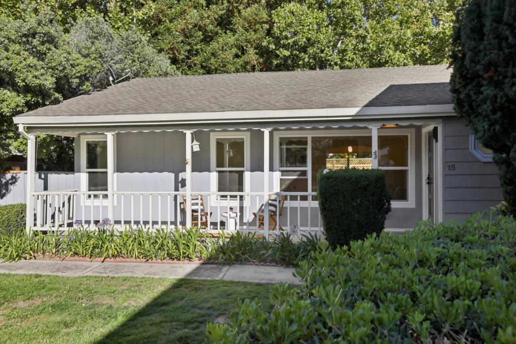 Welcome to this Single family like-townhome in the heart of Mountain View community featured with 3 bedrooms 2 bathrooms with excellent schools. Step inside to a bright and open floor plan featuring large windows, recessed lighting, and stylish flooring that flows throughout. The modern kitchen offers sleek cabinetry, stainless steel appliances, and an inviting dining area perfect for gatherings. Bedrooms are spacious with mirrored closets and abundant natural light, while the bathrooms are tastefully renovated with contemporary finishes, floating vanities, and walk-in showers. Enjoy the private fenced backyard with low-maintenance turf and a cozy patio ideal for outdoor dining or relaxation. Additional highlights include two assigned covered parking spots as well as extra storage room, in unit laundry, community amenities with a sparkling pool, and landscaped grounds that enhance privacy and curb appeal. Conveniently located near shopping, dining, tech campuses, and major highways, this move-in ready home offers comfort, style, and a prime Silicon Valley location.