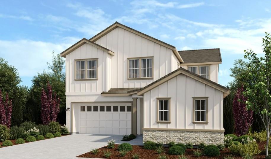 New Construction - July Completion! Built by Taylor Morrison, America's Most Trusted Homebuilder. Welcome to the Plan 2 at 936 Gallagher Lane in Larkspur at Francis Ranch! This spacious and flexible home offers a private bedroom suite connected by the porch perfect for guests or multigenerational living. Step through the main entry to find a customizable flex room, a welcoming foyer, and a convenient powder room. At the heart of the home, the open-concept layout features a great room that flows seamlessly into a casual dining area and kitchen with a large island. Upstairs, two secondary bedrooms share a full bath, while a loft and laundry room add everyday convenience. The serene primary suite offers a spa-like retreat with a dual sink brant and connected neighborhood. Additional highlights include: wood flooring throughout, additional lighting, and upgraded hardware throughout. MLS#ML82009916