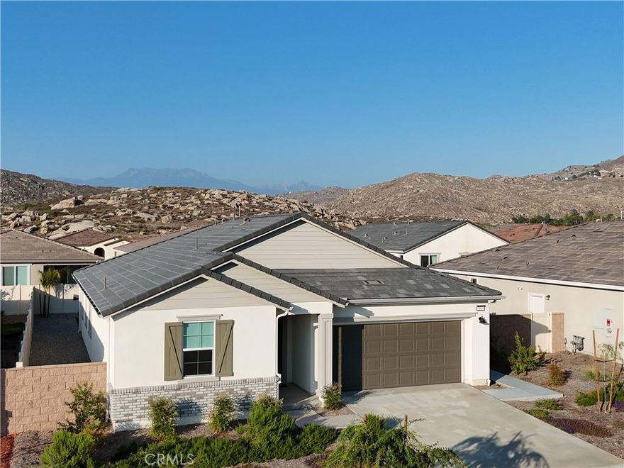 Welcome to 2644 Forestrun St, Hemet, CA 



This is your chance to own a beautifully upgraded brand-new home in a quiet, desirable neighborhood of Hemet. Priced to sell, this property offers exceptional value thanks to a wide range of high-end upgrades already completed—saving you time, money, and hassle.



Step inside and discover a thoughtfully designed layout with modern finishes and an open-concept living space perfect for entertaining or relaxing with family.Notable upgrades include:

custom landscaping, creating a serene outdoor retreat

,Fire sprinklers installed on the roof for added safety and peace of mind

,New gutters for improved drainage and long-term durability, Concrete extensions on the back patio and side yard, ideal for outdoor gatherings, Upgraded exterior lighting for ambiance and enhanced curb appeal



This home blends quality, comfort, and style. All in one unbeatable package. Don’t miss out on this move-in-ready gem!
