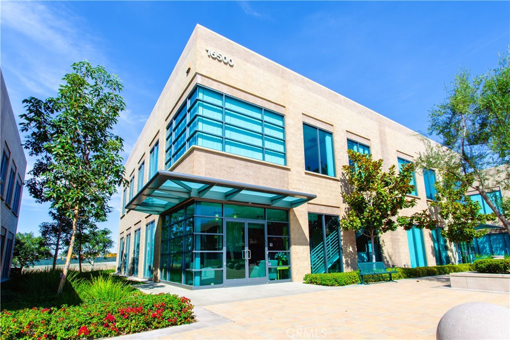 PRICE REDUCED by $50K! This high image building in Bacchus Office Park has a very professional environment with modern colors and décor, offering a great first impression for current and potential clients. The building has a double-door lobby entrance with a floor-to-ceiling water-wall feature.
Suite 100 space includes a large conference room surrounded by glass walls, as well as the water feature from the lobby, an executive office, and two open areas for workstations currently configured with 9 workstations, as well as a large copy/file room. Suite 200 has two executive offices and a large workstation area currently with 20 workstations. The lobby contains restrooms and kitchenette.
No expense was spared when building out this building, including high-end finishes, lobby water feature, magnetic lock security system, enhanced dropped ceiling design, and Cat 6 phone and internet cabling. The building also offers creative features including full-wall whiteboard space and multi-teared ceilings. Located in the highly desired and convenient Irvine Spectrum area. Immediate 5, 405, & 133 Freeway Access. Building Signage facing Bake Parkway and the parking lot.
Zoned as 4.2D-Community Commercial - Not R&D. Its zoned usage is office with 4:1000 parking.
Perfect for owner-occupied and/or investment use.
Highlights:
- Professional office park - Bacchus Office Park
- Ideal 4.2D Zoning for General Office
- Quick & easy 5, 405, & 133 Freeway Access
- Building Signage facing Bake Pkwy and parking lot
- Divisible Suites, by Floor.
Furniture and fixtures - most can be included in the sale at a reasonable offer price.