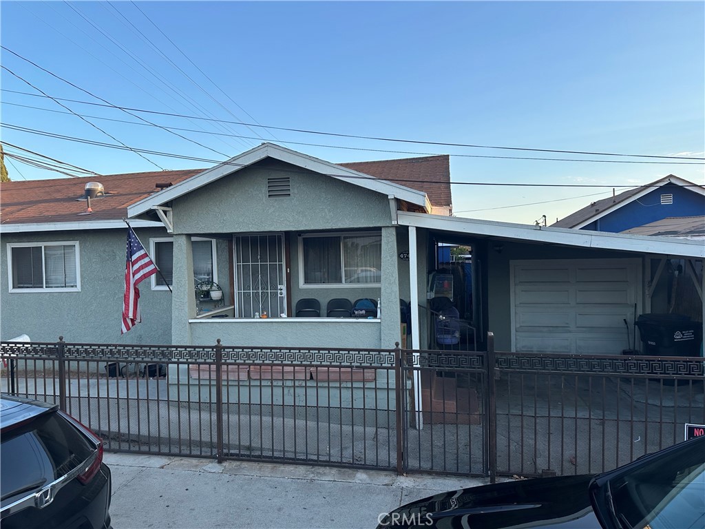 This property is located in the heart of East Los Angeles. The home offers 3-berdroom 2-bath and inside laundry. In addition to the permitted living space, garage has been converted to additional bonus space. Conversion is unpermitted and not included in recorded living area. Buyer to verify all information.
