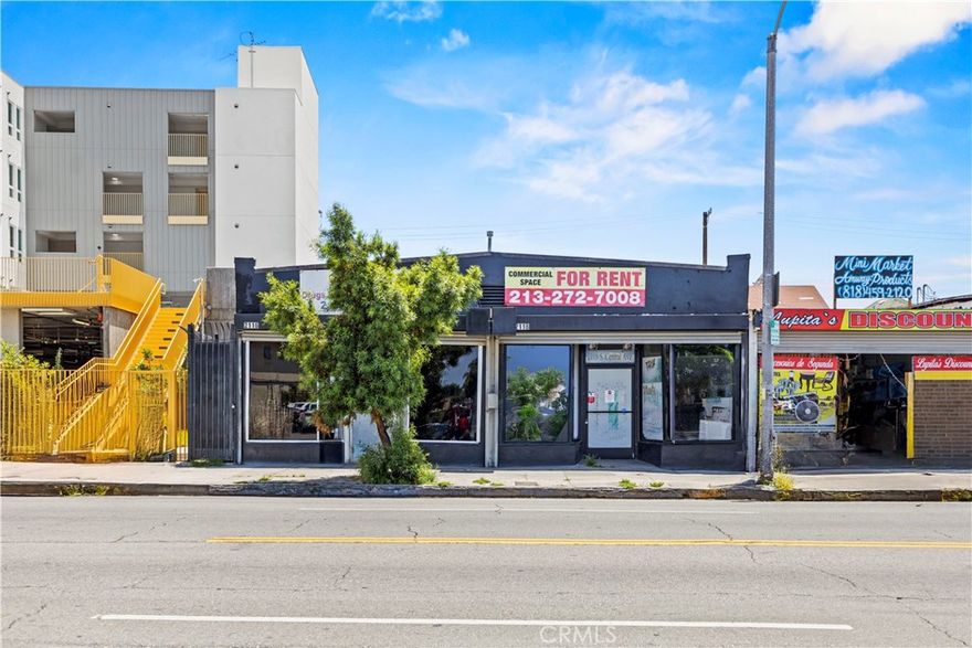 YOU WONT WANT TO MISS OUT ON THIS AMAZING OPPORTUNITY! 2116 S Central Avenue presents a compelling opportunity for investors and entrepreneurs seeking a versatile retail property in the heart of Los Angeles. Strategically located near major transportation routes and public transit options, this property offers excellent visibility and accessibility, making it ideal for a variety of business ventures. The surrounding area is experiencing significant development, enhancing its appeal for both residential and commercial use. With its established presence and potential for value appreciation, 2116 S Central Avenue stands out as a valuable asset in a thriving Los Angeles neighborhood. With strong income potential, strategic location, and long-term appreciation prospects, this property is a valuable addition to any investor’s portfolio. Whether you're looking to lease to reliable tenants or occupy the space yourself, this property offers versatility, visibility, and a foothold in a growing Los Angeles market.