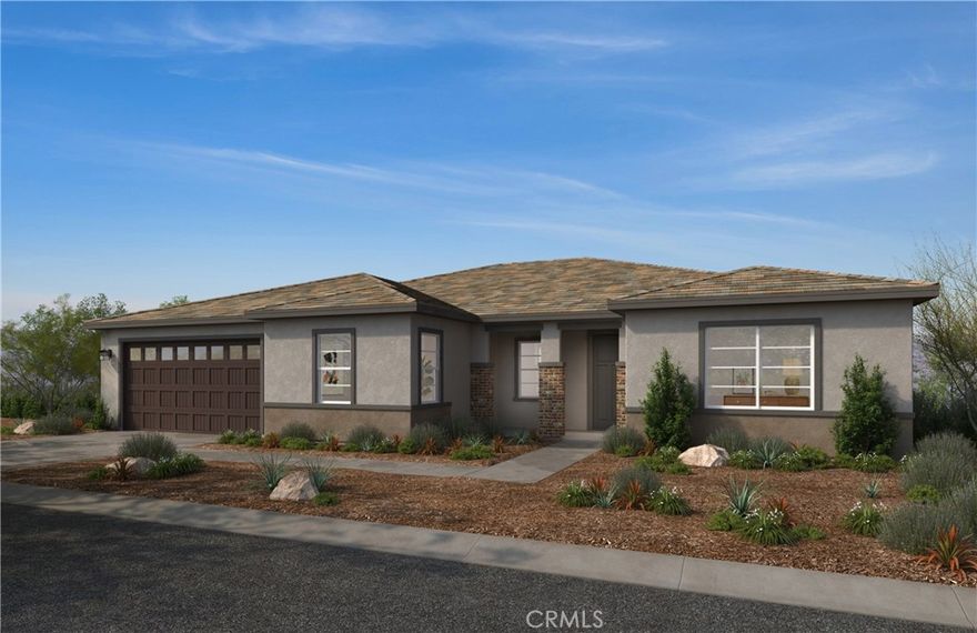 Beautiful Palmetto community by KB Home in the Inland Empire. 104 home-sites nestled into the hills of Moreno Valley, an all-single story community. This lovely open concept floor-plan has 4 bedrooms plus a den. Open kitchen with whirlpool appliances. This home can be personalized by you with the help of our design studio experts.  Close to schools, shopping, and freeways. this home can have a Jr suite with its own private entrance

This massive home has 5 bedrooms and 3 baths and a 3-car garage for anyone looking for an entertainers dream home. It has a huge open living space and kitchen with lots of upgrades including vinyl plank in most of the house and some carpet as well. Beautiful kitchen with white cabinets, Quartz countertops, large island, walk in pantry, stainless steel appliances and more. spacious primary bedroom and bath with separate tub & shower, extended vanity with knee space and a large over 11,000+ sq. ft. lot to take advantage of. Nestled in the hills off of the Nason and Moreno Beach side of Moreno Valley where tons of new shopping and dining is you'll have convenient access to the shops as well as freeway access.



 Photo is a rendering of the model. Buyer can either lease or purchase the Solar.