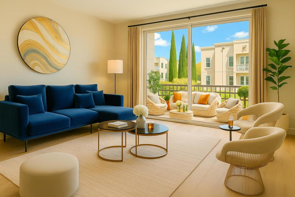 Modern Urban Oasis in Miraval, Experience privacy, security, and luxury in this exquisite condo, nestled in the highly desirable Miraval community. This home offers a resort-style living experience, balancing tranquility with convenience. The breezy floorplan flows to a private covered patio with lush greenery views. Separate living and dining areas can be a home office. The open kitchen features stainless steel appliances and bar seating. Modern touches include granite countertops, upgraded flooring, and Nest climate control. The unit also includes SS appliances and a storage closet. Miraval offers an impressive array of amenities, including secure parking, elevators, a gym, clubhouse, swimming pool/spa, and green spaces perfect for pets. The unbeatable location is just a block from Live Oak Park and Rivermark Village. For commuters, the property is conveniently near tech shuttle stops, major freeways, Oracle, Cisco, Intel, Nvidia, Broadcom, Amazon, Samsung, and the Light Rail. * It's priced to sell with $50,000 and more lower priced compare with current 1 bedroom pending listings in the same complex * Act Fast to get special home! * Showing photos are digitally enhanced paintings for visualizing a dream home, not actual photos.*