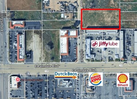 Photo of 0 26TH STE VIC AVE Q6, Palmdale, CA 93550 (MLS # SR25280416)