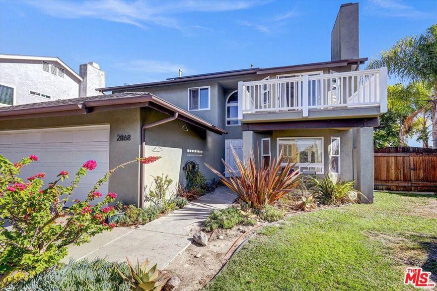 Tucked on a quiet cul-de-sac, this light-filled home blends comfort and function. A wide driveway welcomes you to an open, fantastic floor plan with travertine floors, recessed lighting, and abundant built-in cabinetry for effortless storage. The kitchen opens to the living area with a breakfast bar great for everyday dining or entertaining. Sitting on a large lot, the property offers storage areas on both sides of the home and an expansive backyard with room to relax, play, or garden. Close to shopping, parks, beaches, and freeway access.