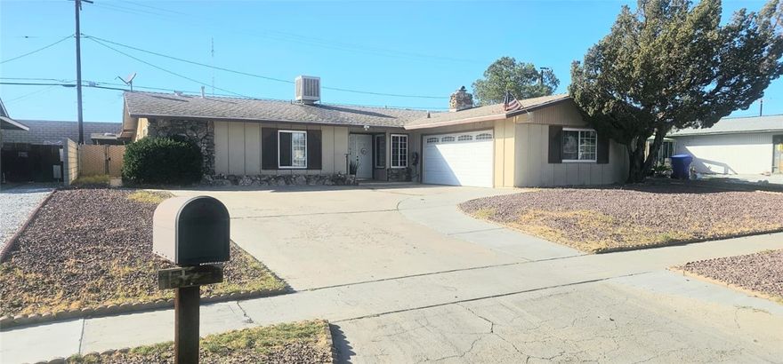 Welcome to this well-maintained single-story home offering 3 bedrooms, 2 bathrooms, and 1,524 sq ft of comfortable living space. Thoughtful updates include a roof installed in 2017, concrete retaining walls on both sides of the property, and a replaced main water line extending to the rear of the house. The backyard features an additional unpermitted bonus room equipped with air conditioning—ideal for use as an office, studio, storage, or hobby area. Additional highlights include a newer heating system (installed in 2017), a newer water heater (installed in 2018), two storage units, range/oven, dishwasher, an electric garage door opener, and a double glass sliding door to the backyard. Convenient location with easy freeway access and proximity to schools and shopping.