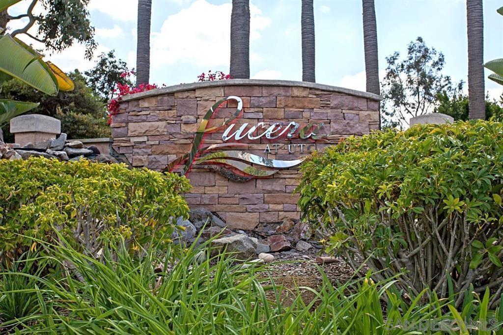 Very spacious! Spectacular condo on top floor so no one above your home. Newly painted, Bright and sunny location overlooking canyon area. Washer & Dryer in closet. Complex has large swimming pool, spa, full gym exercise room, club house, tennis courts, basketball area, lots of walking trails. Walking distance to UTC Mall, close to UCSD, restaurants and the beach. Across street from Nobel Athletic Park. Detached one car garage.