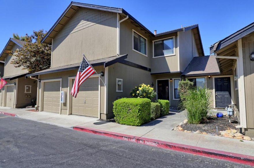 Welcome to this charming home situated in the heart of Hollister, offering a comfortable and functional living space. This residence features three bedrooms, Two and a half bathrooms. Half bath on ground floor. The kitchen is well-equipped with modern amenities such as granite countertops, a dishwasher, microwave, gas oven range, garbage disposal, and refrigerator, making it ideal for culinary enthusiasts. Flooring throughout the home includes carpet, laminate, and tile, providing a diverse and stylish foundation for each room. Additional amenities include a security gate and skylight, enhancing both safety and natural light throughout the space. Laundry is located in the garage. Walking distance to Hollister High School. Easy access to hwy 156 and hwy 25.  Don't miss the opportunity to own this delightful Hollister home!