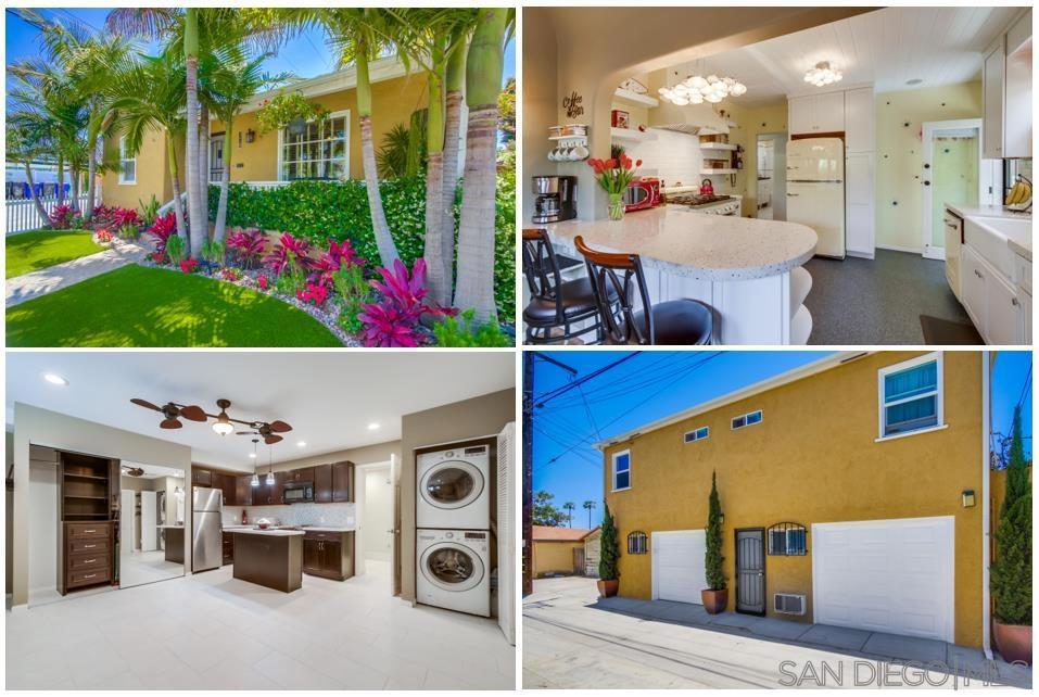 Unique opportunity to purchase a 5-unit complex with residential financing. This property is located in the high-demand rental market of Normal Heights. The subject property is comprised of a front 2Bedroom/1Bathroom single family main house with (3)1Bedroom/1Bathroom units in the rear. Additionally, there is a bonus studio unit behind the main house (non-permitted, ~350sf). The property has been meticulously maintained and features and outdoor private outdoor, BBQ and Fireplace area behind the main house with onsite garage and surface parking. Conveniently located just south of Adams Ave and boasting a WalkScore rating of 94, this property provides easy access to local services, community parks and shopping and is perfect opportunity for either an investor or an owner-occupant.