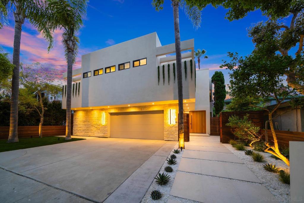 Enjoy the La Jolla Village lifestyle in this fabulously recently remodeled 4,637 sq ft unique Triplex compound: starting with your very own detached Smart Home of 4 bedrooms, 3 bathrooms, and 2,783 sq ft of living space; a separately detached Duplex of 1,854 sq ft in the rear fenced of the property with its very own front access through Bishops Lane. Each Unit of the two story Duplex has 2 bedrooms and 1 bathroom. Each have their own address and separate fenced off entrances with 3 assigned parking spaces and EV charger stations; a total of 6 parking spaces on Bishops Lane. The bottom Unit has 962 sq ft and the top unit with Ocean Views has 862 sq ft. Both Units come Fully Furnished down to curtains, TVs, pots, pans, towels and utensils to be Vacation Rental Ready on day one of ownership to start generating great income! The Front House has a 1,600 sq ft entertaining rooftop with Ocean Views, fireplace, and BBQ. The home has also been recently remodeled with Smart and high end features like hidden blackout shades in bedrooms, LED lighting, Speakers, Spring Water Faucets around home, heated bathroom floors, screens, camera surveillance and much more! Enjoy the La Jolla Village lifestyle in this fabulously recently remodeled 4,637 sq ft unique Triplex compound: starting with your very own detached Smart Home of 4 bedrooms, 3 bathrooms, and 2,783 sq ft of living space; a separately detached Duplex of 1,854 sq ft in the rear fenced of the property with its very own front access through Bishops Lane. Each Unit of the two story Duplex has 2 bedrooms and 1 bathroom. Each have their own address and separate fenced off entrances with 3 assigned parking spaces and EV charger stations; a total of 6 parking spaces on Bishops Lane. The bottom Unit has 962 sq ft and the top unit with Ocean Views has 862 sq ft. Both Units come Fully Furnished down to curtains, TVs, pots, pans, towels and utensils to be Vacation Rental Ready on day one of ownership to start generating great income! The Front House has a 1,600 sq ft entertaining rooftop with Ocean Views, fireplace, and BBQ. The home has also been recently remodeled with Smart and high end features like hidden blackout shades in bedrooms, LED lighting, Speakers, Spring Water Faucets around home, heated bathroom floors, screens, camera surveillance and much more!