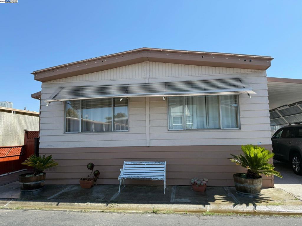 Rare opportunity in the desirable Eden Roc all-age community! This charming and tastefully updated 3-bedroom home features an open layout with beautiful flooring throughout, spacious freshly painted family and dining rooms, and an updated kitchen with a deep stainless-steel sink. Home offers 2 large bedrooms with mirrored closets, a lovely ensuite, and additional storage at the rear. Enjoy a peaceful location with easy access to freeways, BART, shopping, and dining. Eden Roc residents enjoy resort-style amenities including 2 pools, hot tub, sauna, new playground, fitness center with new equipment, and a modern clubhouse. Move-in ready-don't miss this wonderful opportunity!buyer to verified square footage Fireplaces: NO