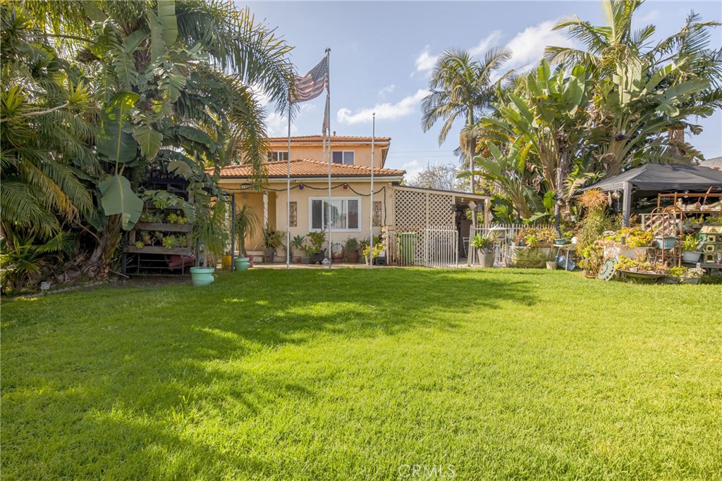 Investors come one come all to this spacious and versatile, this 5-bedroom, 3-bath home offers the perfect blend of comfort and potential with an 11,000 sqft lot size! Featuring a generous living spaces, and a well-designed kitchen, the property provides ample room for family living and entertaining. The bedrooms are spacious, while the bathrooms are tastefully updated for modern convenience. A standout feature is the detached garage with potential to be converted into a 2-bedroom, 1-bath ADU, ideal for extended family, rental income, or a private guest retreat. With its combination of size, functionality, and future opportunity, this property is a rare find. Come see it today!