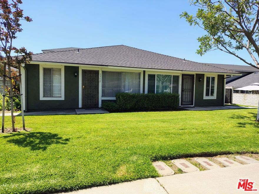 This Charming single-story townhouse offers 2 bedrooms and 1 bathroom within 809 sq ft of living space. Features include laminated flooring throughout, a private cemented patio, and two assigned parking spaces. Enjoy community amenities such as a pool, picnic area, and playground. Convenient located near shopping centers, restaurants, and parks. Ideal for first-time homebuyers or those seeking a low- Maintenace lifestyle.