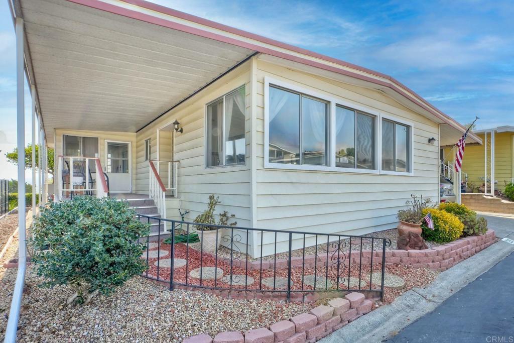 Enjoy the beautiful ocean breeze, newly updated home in this 55+ resort style community w/rent control & HCD registration, no property taxes!! Many upgrades include new kitchen w/recessed lighting, kitchen island, sink/faucet, garbage disposal, cabinets/counters, gas range w/oven, microwave, and refrigerator. New LVP flooring thru-out most of the home. Newer carpet in Living rm. Newly drywalled, textured & painted. New toilets in both bathrooms, dbl sink vanity & lighting in master bath, new shower in guest bath. New ceiling fan w/lights in master bed & living rm. New GE washer in laundry rm. Shed w/electricity, 3 fruit trees in back yard. Park amenities include clubhouse/rec rm, heated pool/spa, library, gym, billiards rm, game & craft rm, car wash, putting green, dog pk, RV parking w/extra $$. Verify s/f @ COE.