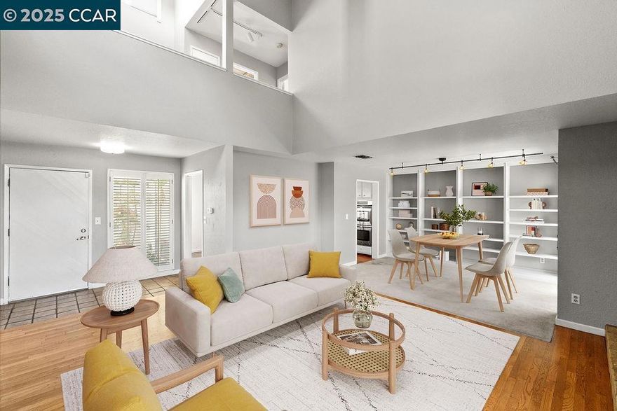 Don't judge this home without seeing it for yourself! Welcome to our Redwood Court Charmer, an oversized 4-bedroom, 2-bath condo that lives like a single-family home in the heart of Dixon. Offering 2,151 sq ft of living space, this spacious residence features a functional layout, central heating & cooling, a cozy fireplace with charming hardwood floors! Situated on a 3,049 sq ft lot with an attached garage, this home provides comfort and convenience while still being low-maintenance. Did we mention you have a backyard, in a condo! Home has been beautifully maintained with endless potential. Located in a lovely community, residents enjoy managed upkeep and peace of mind. Featuring an abundance of amenities such as a community pool, tennis and basketball court! With Dixon continuing to grow, new development, shopping, and dining are right around the corner—making this property a smart investment in an up-and-coming city with small-town charm. Don’t miss this opportunity to own one of Dixon’s largest condo-style homes with room for everyone.