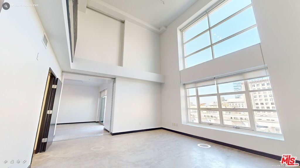 PLEASE BE MINDFUL of the following INFORMATION : Welcome to Packard Lofts, situated in the heart of Downtown Los Angeles. We are pleased to offer an exclusive leasing promotion, of 1 Tandem parking Inclusive (Fits 2 vehicles front and back) AND 1 Month Free special applied on the third month of the Lease for qualified application for 12-month lease term. The Base Rent of the unit is $5,595/mo. The listed rate of $5,129 is when the Promotion is taken into consideration. This exceptional two-bedroom, three-bathroom Top Floor loft unit includes a bonus room and is designed as a flexible space for both living and working. The unit features high ceilings, a spacious corner layout, and two expansive private patios. Additional highlights include a large living area, an entry-level bonus room, and an in-unit laundry facility. Residents will enjoy a range of amenities, including: on-site security guard, Intercom and fob-secured access Fitness area, BBQ dining areas and fire pit. On-site guest parking available. Income requirements: Prospective tenants must demonstrate a minimum income of three times the market rent. The listed images are of similar units to help your illustration. Broker does not guarantee the accuracy of the Square footage. Promotions, rates, and availability is subject to be changed without notice.