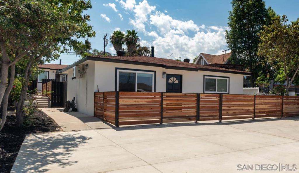VA BUYERS WELCOME! One of a Kind Incredible Investment Opportunity Located in the Heart of Southcrest/Shelltown! High Quality 'Fit & Finishes', This Income Property Consists of THREE, Fully Remodeled 2 Bed 1 Bath Homes, 3 New Stoves, 3 New Refrigerators, 3 New Dishwashers, 3 New Washers, 3 New Dryers, 3 New Split Air Conditioning Systems All Homes Have Private Fenced Yards, Gated Community, On a 51x140 Lot With Alley Access. Pick Your Own Tenants. Located close to the Naval Base, the San Diego Bay, National City, Barrio Logan, Petco Park, Chicano Park, Just Minutes From The SD International Airport, Coronado, Adjacent to Hwy 5 & 805.