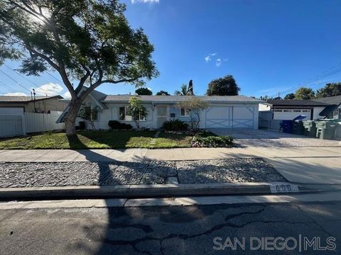 606 Carlsbad Street Spring Valley CA 91977