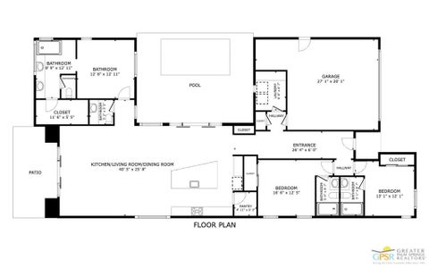 Tiny photo for 841 Fountain Drive, Palm Springs, CA 92262 (MLS # 26917303PS)