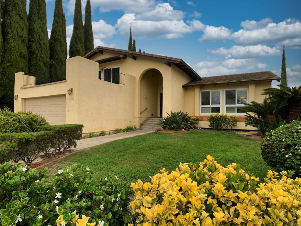 Welcome to this beautifully maintained home in the heart of Del Cerro, one of San Diego’s most established and sought-after neighborhoods. This spacious residence blends classic mid-century charm with warm, inviting living spaces — ideal for both everyday comfort and entertaining. One of the home’s standout features is a bedroom and bathroom located on the first floor — perfect for guests, multi-generational living, or a private home office. Enjoy a seamless flow from the main living areas to the manicured backyard, offering plenty of space for relaxing, gardening, or dining outdoors. The inviting pool is perfect for cooling off on hot summer days or hosting weekend gatherings with friends and family. A private front patio above the garage provides an extra outdoor retreat— a rare bonus! Located near top-rated schools, parks, shopping, and easy freeway access, this Del Cerro gem offers the perfect blend of character, flexibility, and location.