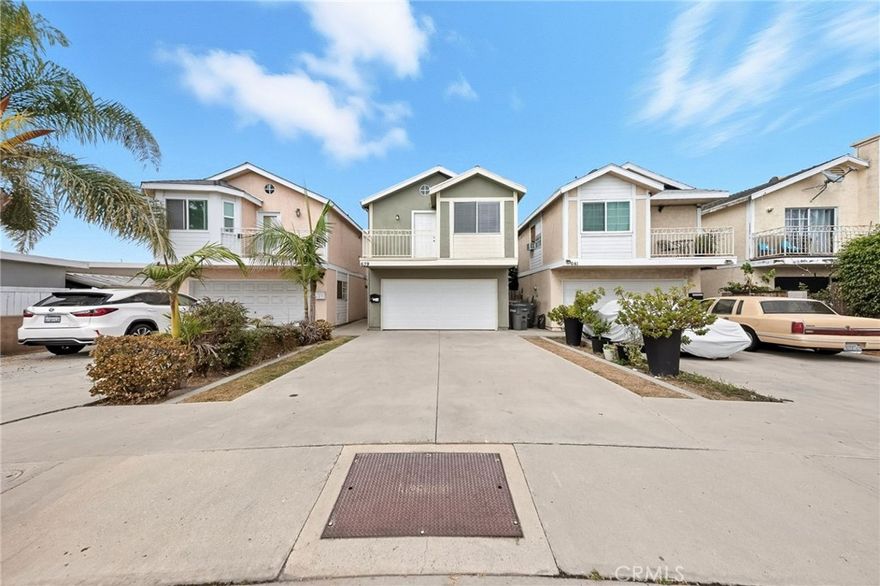 Welcome to this inviting two-story home featuring 3 bedrooms and 2.5 bathrooms with all bedrooms conveniently located upstairs. The open floor plan flows seamlessly from the welcoming foyer to the spacious living room with a cozy fireplace. The kitchen boasts a breakfast bar and plenty of space for entertaining. Upstairs, both full bathrooms feature double vanities, and the laundry area adds convenience. Enjoy the balcony on the front of the home and the fenced backyard for outdoor relaxation. A two-car garage provides ample parking and storage. One or more photos have been virtually staged to help you imagine the possibilities. Schedule a showing today!