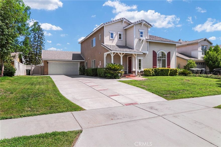 Charming 4-Bedroom Redlands Home with a second floor landing & Spacious Backyard. Welcome to this inviting two-story home in the beautiful city of Redlands! Offering the perfect blend of comfort and functionality, this 4-bedroom, 3-bathroom residence will be move-in ready on October 4th. Just painted throughout a year ago. Step inside to find a bright and spacious layout featuring a formal living room, elegant dining room with built-in cabinetry, and a cozy family room complete with a fireplace. The open kitchen is well-appointed with a gas stove, oven, microwave, dishwasher, and garbage disposal—perfect for everyday living and entertaining. Upstairs, a generous second floor landing provides flexible space that can serve as an office, den, or play area. The primary suite includes a private bath with dual sinks, a soaking tub, and a separate shower. Main floor bedroom and three additional bedrooms and an upstairs laundry room with washer/dryer hookups add to the home’s convenience. Additional highlights include: Central heating and air conditioning, patio area, fenced backyard, and storage shed, two-car garage, driveway, and street parking, gardening service provided by the landlord. Situated in a desirable neighborhood, this home offers plenty of room to relax, entertain, and enjoy. A must-see rental opportunity in Redlands!