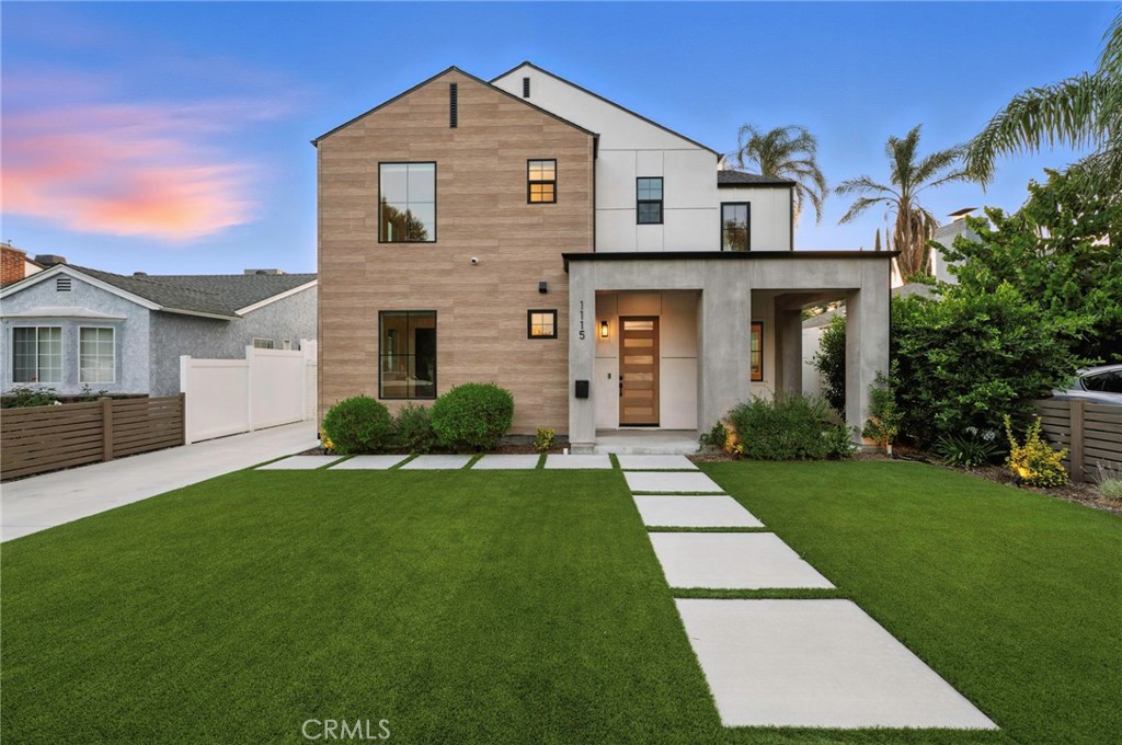 Newly Built in 2023! This stunning ground-up build offers dramatic curb appeal and a smart, light-filled floor plan enhanced by high-end designer finishes. Wide-plank flooring flows throughout the home, complemented by custom color palettes and seamless integration of smart-home technology. The gourmet kitchen features Viking Professional appliances, a walk-in pantry, and a large central island—perfect for entertaining or daily family living. The open-concept living area includes a cozy fireplace and expansive windows that overlook the professionally landscaped, park-like front and backyards. The luxurious primary suite offers a spacious walk-in closet and a spa-inspired bathroom complete with a freestanding soaking tub, walk-in shower, and dual vanity. A large laundry room is located upstairs for convenience, central to all bedrooms. Thoughtful upgrades include a whole-house water filtration and softener system (recently serviced), a comprehensive security system with 360-degree cameras and cloud storage, and smart features throughout such as lighting, climate control, and automatic curtains. Entertainment is streamlined with a built-in system featuring concealed wiring, a Ring doorbell and garage door opener with camera, and full mobile phone integration for most electronics.
The exterior is equally impressive with full-perimeter colored vinyl privacy fencing, a motorized sliding gate, outdoor lighting, and natural gas lines for a grill and fire pit so no need for propane tanks. There’s even an outdoor TV for year-round enjoyment. A tankless water heater and electric car charger are installed in the garage, which was constructed to accommodate a future second-story ADU. To top it off, the home comes equipped with a fully paid-off solar photovoltaic (PV) system, offering sustainable energy efficiency and long-term savings.
Every detail in this home has been thoughtfully designed and is only 2 years old, almost 8 years of a structural warranty coverage still remaining, completely turn-key, and ready for modern living.