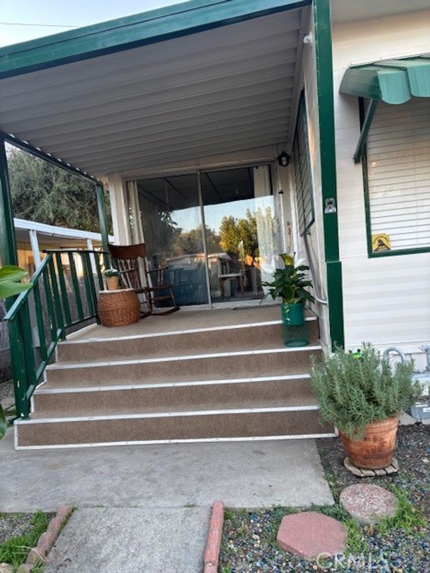 Excellent Opportunity to own a beautifully remodeled, 2 bedroom, mobile home in a senior community which has one of the lowest space lease in the area. The home is in a good location within the park without neighbors in the back, which provides a beautiful view of open field, 10 freeway, hills and a feeling of being out in the country. Only 3/4 of a mile from Down Town Calimesa, and 1/2 mile from the new shopping center in Cherry Valley Blv. and 10 Freeway.