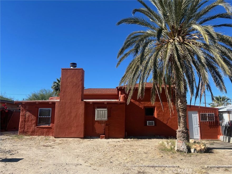 Beautiful house with guest house! Great investment property or for the big family buyers. Beautifully remodeled 2 Bedroom / 1 Bathroom in front house, 1 Bedroom / 1 Bathroom in guest house. Well located in 29 Palms to be close to shopping, businesses, downtown shops, etc.  Property is sold in "AS IS" condition.