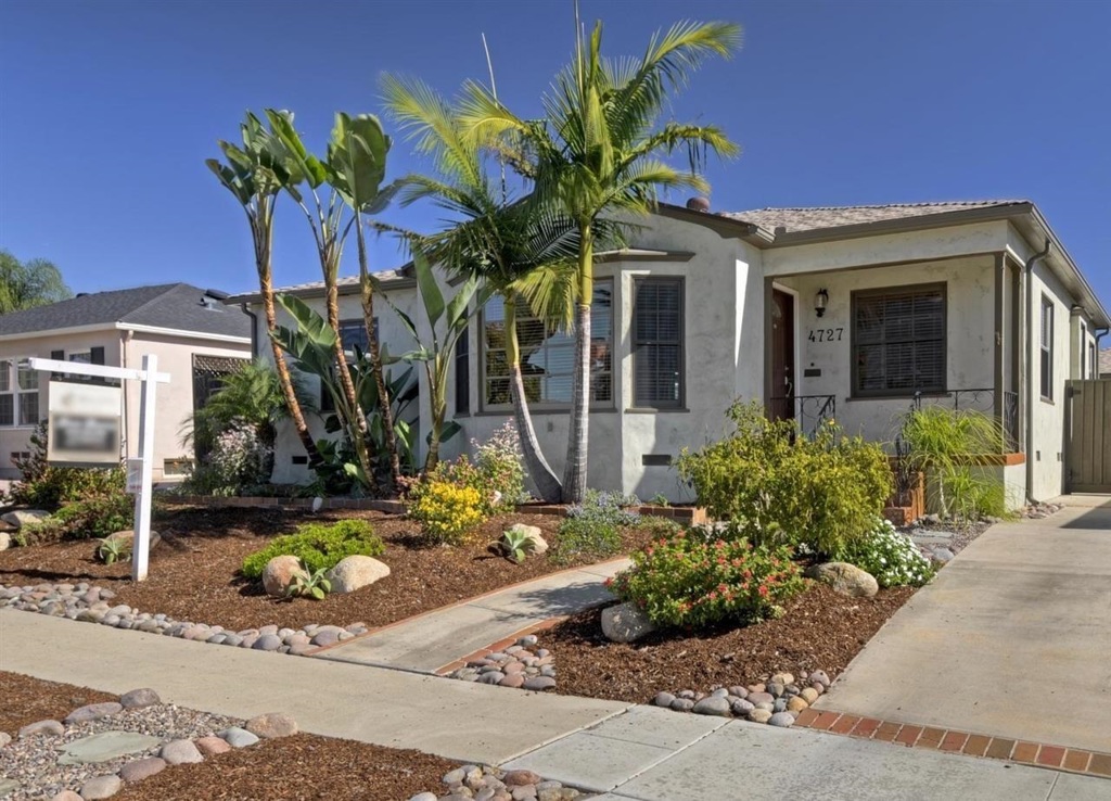 Talmadge - a hidden gem tucked in Metro San Diego with 1940's charm and character, tree-lined streets, and incredible pride of ownership offers this warm and inviting home. Step in to the OVERSIZED LIVING ROOM that is like no other you've seen,notice the beautiful hardwood floors, meander over to the wide open, EXTRA SPACIOUS AND UPDATED KITCHEN featuring newer cabinetry, tons of counterspace & storage...enjoy dinner parties on the patio overlooking the rarely found HUGE BACKYARD (see supplement for more) Neighborhoods: Talmadge Equipment: Range/Oven Other Fees: 0 Sewer: Sewer Connected Topography: LL