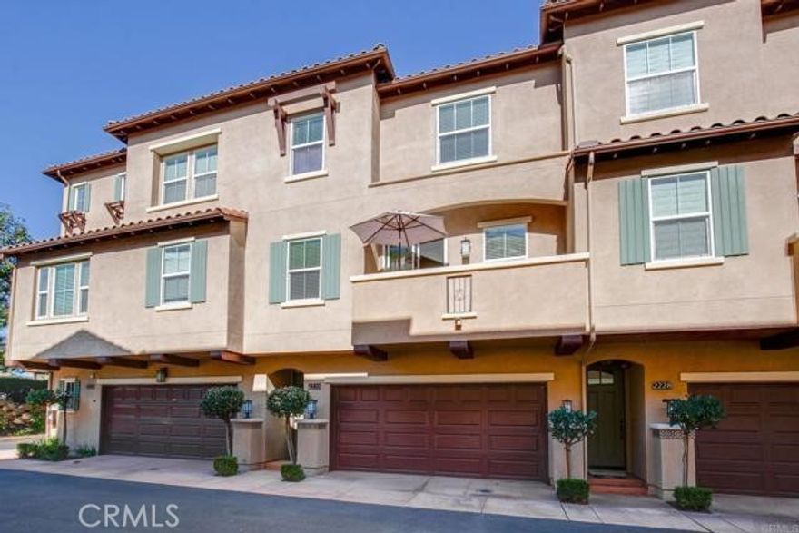 Nestled in the highly desirable Old Creek Ranch, right by San Elijo Hills, this beautifully upgraded unit is located in the popular Solaire neighborhood, offers a perfect blend of modern touches & convenience. The home features a bright and open concept living space, complete with a stylishly remodeled kitchen boasting stainless steel appliances, an eat-in bar, updated espresso cabinetry, and granite countertops. The inviting tile flooring, recently painted interior, and updated lighting create a warm and contemporary atmosphere. Additional highlights include a Control4 Smart Home System, surround sound prewiring, and updated bathrooms. Enjoy the private balcony and the resort-style community pool and spa. Zoned for top-rated schools and conveniently close to everything, this turn-key home is ready for you to move in and make it your own & is located just mins to hiking/biking trails, La Costa Town Center, San Elijo shops, CSUSM, top-rated schools, dining, grocery, gyms, & major retail. Less than 10 miles to the beach & Batiquitos Lagoon and much more!