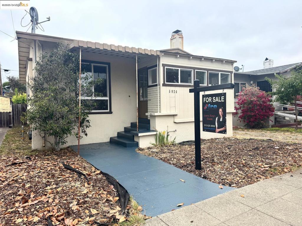 **RARE OPPORTUNITIES!** Discover a cozy 3-bedrm bungalow located on a peaceful block in Oakland’s vibrant NOBE district. Built in 1919, this home beautifully combines vintage charm with modern potential. The interior has been freshly painted and features a warm, inviting kitchen, a formal dining room with built-in Craftsman wooden cabinets, and refinished hardwood flooring throughout. The bathroom includes a new toilet, and the kitchen has a new faucet and the cabinets are newly painted. Both spaces boast new flooring, and the generous natural light enhances the cozy, well-balanced layout, combining warmth with functionality. Step outside to the backyard, which has great potential of space relaxation, entertaining, or expanding your living space. The stairs leading to the backyard and the tarp above the stairs have been newly replaced. Commuters will appreciate the convenience of being just minutes away from MacArthur BART and having easy access to major freeways, including Highways 24, 580, and 80. Just a few miles from UC Berkeley. You can enjoy leisurely strolls to Doyle-Hollis Park and nearby boutiques and eateries at Temescal Alley or Bay Street in Emeryville. Grocery shopping is a breeze with favorites like Berkeley Bowl, and Whole Foods.