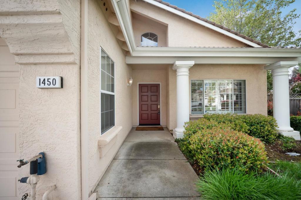 Welcome to this spacious 5-bedroom, 3-bathroom home located in the charming city of Morgan Hill. This property offers a generous 2,549 square feet of living space and is situated on a lot of over 7,000 square feet. The well-appointed kitchen features a gas cooktop, granite countertops, dishwasher, garbage disposal, microwave, and refrigerator, perfect for culinary enthusiasts. Meticulously maintained, this is a move-in-ready home with no expense spared on the finishes. This home features a Subzero refrigerator, 5-burner gas cook top, custom cabinetry and a wine bar. Enjoy the convenience of central AC and central forced air heating, ensuring comfort year-round. The home's flooring includes carpet, hardwood, and tile, providing both style and practicality. The family room area offers a cozy fireplace, creating a warm ambiance for gatherings. Additional amenities include a vaulted ceiling and walk-in closet, adding to the home's appeal. The laundry area is equipped with a washer and dryer for added convenience. The property is part of the Morgan Hill Unified School District. Enjoy access to community facilities, including an in-ground pool. With a separate family room and a 3-car garage, this home truly has it all.