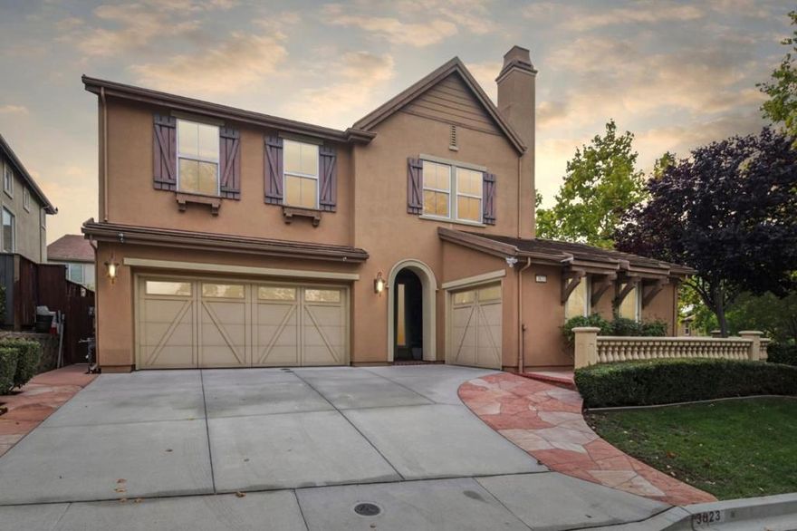 Welcome to your dream home in the heart of Evergreen! This stunning 3,628 sqft residence sits on a 7,189 sqft corner lot and offers 5 bedrooms and 3 full baths, with one of each downstairs. The gourmet kitchen is a chefs dream, featuring a GE Monogram built-in refrigerator, a 6-burner range with griddle and dual ovens, abundant counter space, an island with sink and a walk-in pantry. In addition to the living/dinging combo, a separate family room with a second cozy fireplace provides the perfect place to relax and entertain. Beautiful solid wood flooring enhances the main living areas. The primary suite includes a large private retreat, while the large loft offers flexible space for work or play. Additional highlights include dual-zone heating and cooling, upstairs laundry, wrought iron staircase, 240V EV charging hookup, 3-car garage, owned solar system with brand-new inverter, and fruit trees for year-round enjoyment. The home enjoys proximity to greenbelts, walking trails, and a family-friendly neighborhood atmosphere and a stroll to the weekly farmers market, Evergreen Village Square shops, and the nearby library. Conveniently located within walking distance to top-rated elementary, middle and high schools. Come and fall in love with this exceptional Evergreen gem!