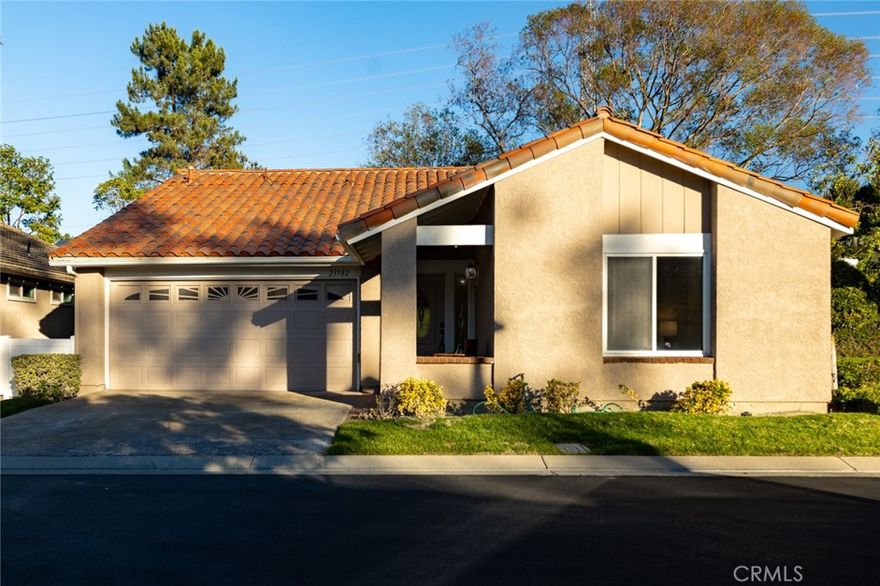 Welcome to 23582 Villena in the highly desirable 55+ community of Casta del Sol! This beautifully updated home has been thoughtfully renovated from top to bottom, offering modern comfort and exceptional privacy. Recently repiped with new PEX piping, this property also features a new HVAC system, new bathrooms, new interior paint, new flooring, and a fully remodeled kitchen with contemporary finishes. Smooth textured walls throughout create a clean, fresh feel.

Step outside to a beautiful scenic yard with peaceful views and exceptional privacy, perfect for relaxing or entertaining.

Located in Casta del Sol, residents enjoy access to a wide range of amenities and activities including pools, clubhouses, fitness center, sports courts, walking trails, and social events. This is resort-style living at its finest.

Don’t miss this move in ready gem!