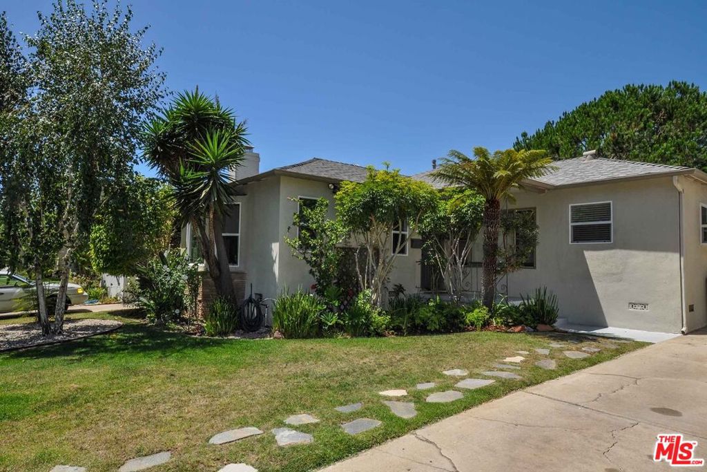 Move-in ready with a completely remodeled kitchen and baths and all newly re-finished hardwood floors. Living room has a new fireplace surround and a front yard exposure. The dining room accesses a remodeled kitchen with stainless appliances including a washer and dryer in the service area. 2 baths (one full and one 3/4) are both new. The primary has access to the 3/4 bath. Both bedrooms have lighted ceiling fans and both have direct access to the Tuscan inspired rear yard garden that is so serene and peaceful. The 2-car garage has been converted (maybe without permit) for additional work/office space. Fabulous location within a very short distance to food, gourmet coffee shop and much more.