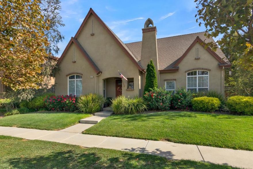 Discover the perfect balance of space, style, and convenience in this single-story 2,278 sq ft home featuring 4 bedrooms and 2 full bathrooms. From the inviting covered front porch to the thoughtful layout inside, this home is designed for both everyday living and entertaining. The front living room welcomes you with a cozy fireplace, while the kitchen, complete with granite countertops and stainless steel appliances, opens seamlessly to the family room and dining area. Just off the kitchen, a dedicated laundry room with extra storage adds functionality, and the hallway provides even more built-in space. High ceilings throughout the bedrooms and bathrooms create an open, airy feel. The primary suite offers a true retreat with a walk-in closet and a spacious en-suite bathroom featuring dual vanities, a soaking tub, separate shower, and private water closet. With alley access, the attached two-car garage connects to the backyard, a versatile space ready to be transformed into your ideal outdoor escape. Set across from Chalone Peaks Middle School, close to parks, additional schools, and with easy access to Hwy 101, this home delivers comfort, convenience, and room to grow.