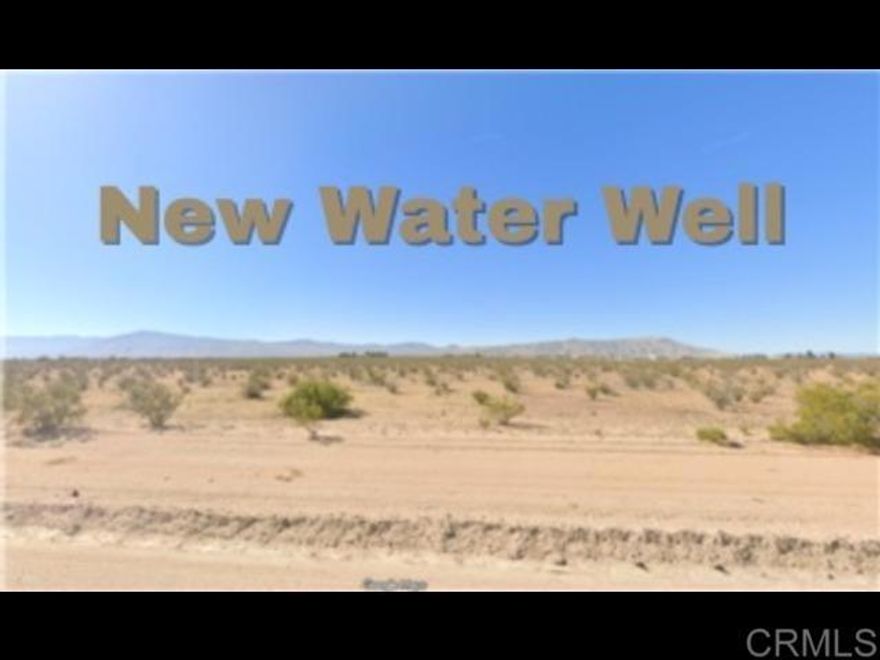 *BRAND NEW WATER WELL* This 2.27-acre flat and buildable land is situated in a beautiful location in Apple Valley, just 0.2 miles south of Bear Valley Rd along Japatul Rd. Electricity is nearby, and the property includes a brand new drilled water well, nestled in the heart of a thriving rural area near Colony Rd, Apple Valley, CA 92308. The area boasts breathtaking mountain views from the high desert landscape and is currently experiencing exciting new home construction nearby, signaling a vibrant and expanding community. It's conveniently close to everyday amenities such as Stater Brothers, Food for Less, Home Depot, Lowe's, Tractor Supply Co, Cinemark, and a variety of restaurants, plus quick access to major routes for commuting to Victorville and beyond.