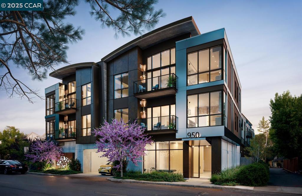 Discover Blue Oak, a collection of 20 exclusive residences designed for those seeking refined living in an exceptional location. Nestled in the heart of downtown Lafayette, this luxurious condominium community offers an unparalleled blend of elegance and urban convenience. Each home is thoughtfully crafted with sophisticated and elegant interiors that set a new benchmark of luxury condominium living, all in an extraordinary location providing effortless access to upscale boutiques, gourmet dining, retail amenities, and BART. Developed by Diamond Construction in collaboration with award-winning architect Form4 and LMK Interior Design. Amenities include an outdoor roof deck with fireplace and BBQ, dining area with bar lounge, fitness center, large lobby entrance, and 24-hour video surveillance. 2 & 3 Bedroom homes available from 926 to 2,569 sqft. Seller reserves the right to make changes. Sqft. footage areas and Construction Completion are approximate. Pictures are representative only, not actual units.