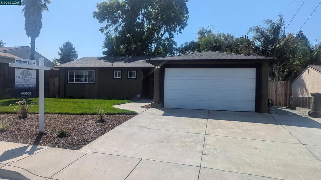 This Adorable Home Just Had A Makeover And Is Ready For New Owners To Enjoy! Fresh Paint, Some Newer Flooring, Updated Baths, It's Move In Ready! Beautiful Kitchen With Granite Countertops, Stainless Steel Appliances Including Refrigerator, And Formal Dining Space. Cozy Living Space Includes A Stone, Wood Burning Fireplace & Mantle, Crown Molding, Recently Installed Window Coverings & Ceiling Fan. Renovated Baths With Extensive Tile Work. Bedrooms Include Ceiling Fans And Mirrored Closet Doors. Freshly Landscaped Front & Rear Yards. Relax In The Peaceful Backyard On The Large Trex Deck Or Luscious Lawn Area, Enjoy Additional Storage Options With Sizeable Shed All Enclosed With Some Newer Fencing. Potential Boat Parking With Large Sideyard. Double Car Garage. Commute With Ease As BART & Freeway Access Are Less Than 2 Miles Away! Close To Community Parks & Optional Neighborhood Pool Membership Is An Added Bonus To This Holbrook Heights Home!