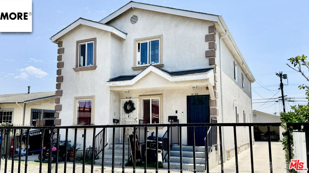 MORE is pleased to present 9128-9130 Menlo Ave, Los Angeles, CA 90044 a rare, 2010-built duplex in South LA offering immediate income potential, strong long-term returns, and future redevelopment upside. This fully detached property includes two large 4-bedroom, 2-bathroom units totaling 2,546 SF, situated on a 5,203 SF lot (APN: 6039-001-043). Both units have been recently renovated and feature new flooring, fresh carpet, interior paint, brand new water heaters, and in-unit laundry hookups. This flexible layout is perfect for an owner-occupant to live in one unit while leasing the other, or for an investor seeking reliable rental income and long-term upside. A long driveway leads to a detached 2-car garage with ADU potential, creating further development opportunity. The property is zoned R2-1 and located in a TOC Tier 3 zone, which may allow for increased density and favorable entitlements. Located just minutes from the 110 Freeway, the property offers excellent access to Sofi Stadium, YouTube Theatre, Intuit Dome, Hollywood Park, and Edward Vincent Park. Major educational and cultural institutions such as USC, Exposition Park, the LA Coliseum, and Banc of California Stadium are just a few miles away. Downtown Los Angeles, the Crypto.com Arena, and the LA Convention Center are approximately 5.5 miles northeast. Offered for sale in as-is condition. DO NOT DISTURB TENANTS. Showings by appointment only with accepted offer. All offers must include proof of funds. Buyer is encouraged to independently verify the accuracy of any information through inspection(s), due diligence, and professionals. Broker and Agent do not guarantee the accuracy of any information concerning the size, condition, financials, or features of said property. Buyer to conduct their own due diligence and investigation of the property. Buyer and Buyer's agent to verify all information regarding the property to their full and complete satisfaction.