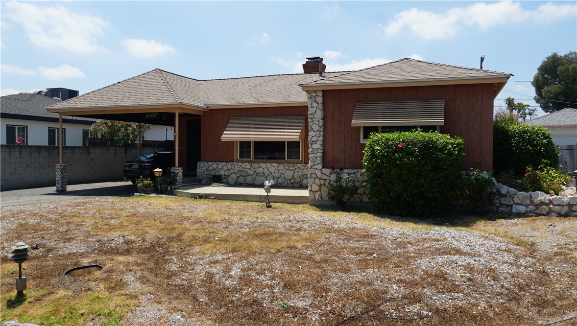This is a true cosmetic fixer. All costly items are done! High efficiency HVAC- 2 years old. Roof- 5 years old. Water heater- 1 year old. Beautiful, remodeled bathroom. All copper plumbing. Entertainers' backyard with a large pool, partially shaded by a spacious covered patio. The spa is completely under the patio cover. There is an adjacent screened in patio, the perfect place to put the party food. There is a gazebo at the rear of the yard, the perfect place to set up the bar! Next to the gazebo there is an unpermitted but functional ¾ bathroom off the rear of the garage. The water and sewer connection are already in the garage making it easier to turn the garage into an ADU. A library overlooks the family room which boasts a beautiful open beam ceiling and a rustic bar. The kitchen features a stainless-steel refrigerator and stove, while the utility room houses a washer and dryer and is spacious enough to serve as an office. This property is competitively priced and will not last long!