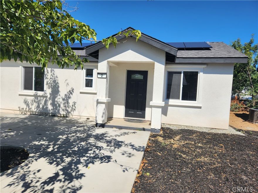 Sharp newer two (2) bedroom, 2 bath (2)home in Yucaipa that will be ready for showing and to lease Sunday, May 4th.  Residence #2 Does have SOLAR.  Living room, dining area with modern light flooring.  Beautiful cabinets and cabinetry and fixtures throughout. Stainless steel appliances.  Inside  laundry area with washer and dryer.   This is one of the four beautiful homes on this beautiful property.  City has abundance of nearby restaurants and parks, schools and is Close to 10 freeway and 210 freeways.  There is a separate storage unit and designated parking.