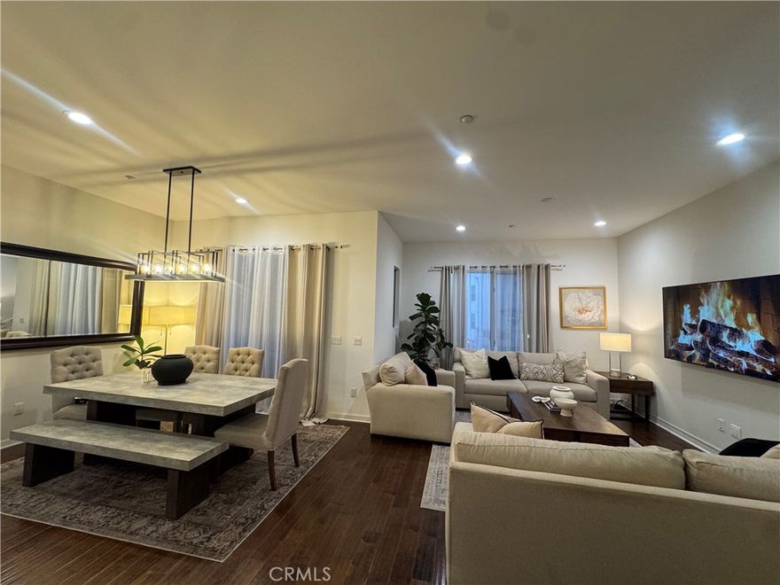 Fully furnished luxury condo in the prestigious Central Park West neighborhood! Bright, beautiful, and sophisticated, this highly upgraded residence at The Belvedere offers resort-style living in the heart of Irvine’s Business District. Featuring two bedrooms, two and a half bathrooms, and approximately 1,681 square feet, this second-floor home showcases European cabinetry, slab granite countertops with full backsplash, stainless steel GE appliances, custom hardwood floors, porcelain tile bathrooms, recessed lighting, and soaring 10-foot ceilings. Built in 2012, it also includes two-car underground parking with private storage. Residents enjoy access to an 8,000-square-foot clubhouse with two Jr. Olympic saline pools, three outdoor spas, a barbecue pavilion, state-of-the-art fitness center, half-basketball court, and pickleball court. Perfectly situated just minutes from Newport Beach and within walking distance to the newest UCI Medical Center, CHOC Hospital, John Wayne Airport, South Coast Plaza, and Fashion Island, as well as minutes from the University of California, Irvine, this home combines elegance, convenience, and the very best of Orange County living. Across the street, indulge in fine dining at Ruth’s Chris Steak House, North Italia, Houston’s, Panini Café, or shop at Mother’s Market. All without ever needing to take your car out. This is truly the most convenient location in Irvine. Don’t miss it!